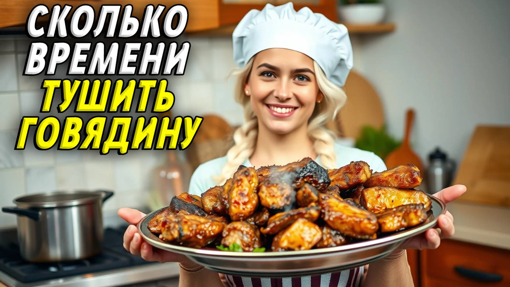 Сколько тушить говядину