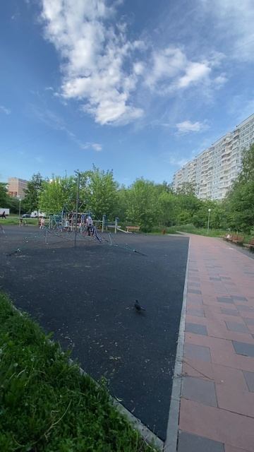 Обзор территории через дорогу от нашего объекта . Москва, Ижорский пр., 11с13