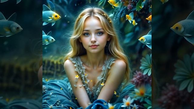 Beautiful cute blonde girl fairy 41 ai lookbook art #aigirl #aiart #lookbook #beauty #model #cute