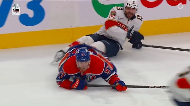 Connor McDavid Dances In Front To Beat Bobrovsky And Get Oilers On The Board