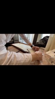 Реставрация фасадов кухни с помощью плёнки