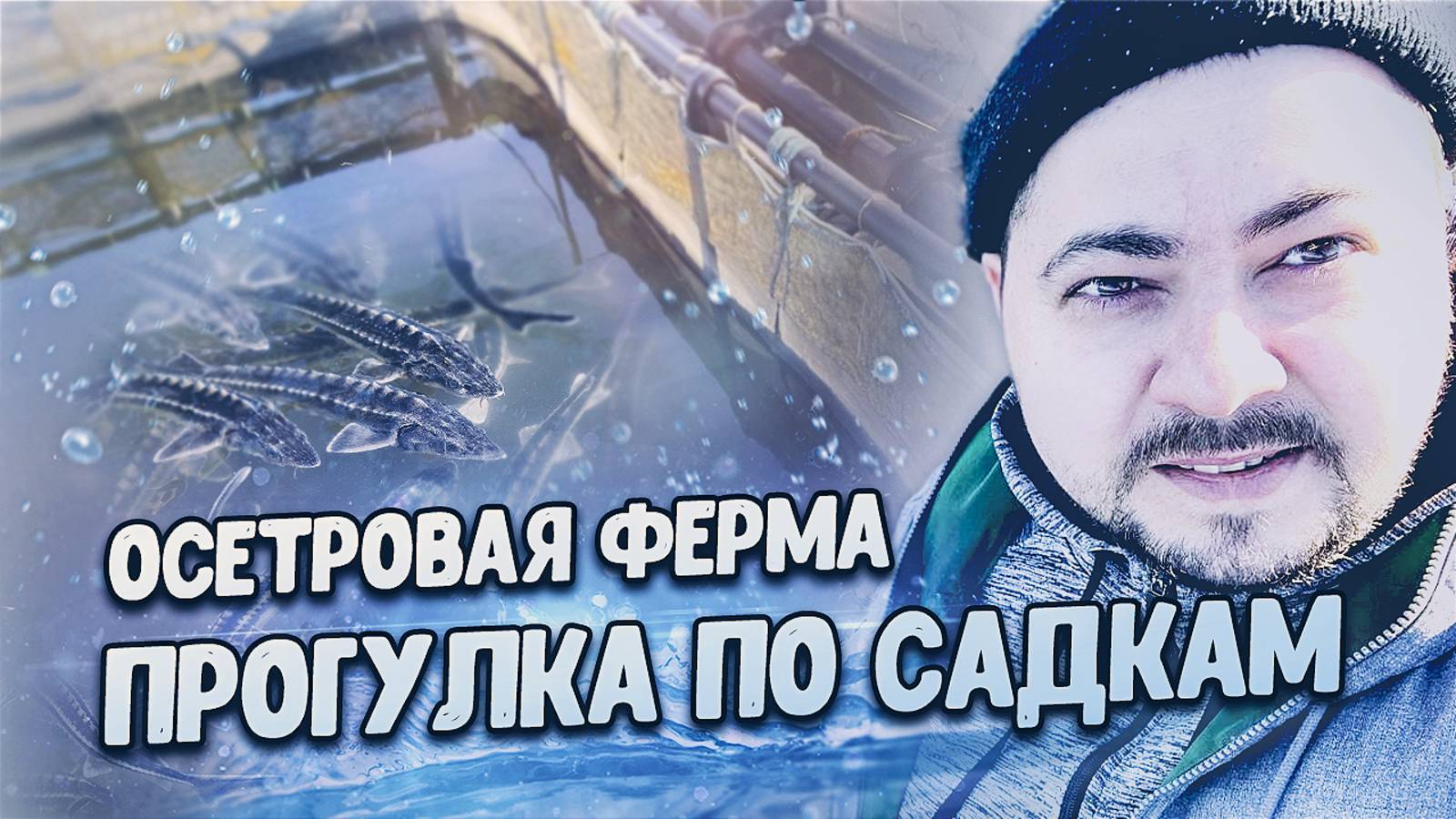 Осетровая ферма _ Прогулка по садкам