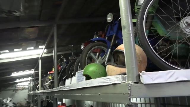 Часть 14 Музей мототехники МОТОЭПОХА, г Челябинск Техника в ожидании реставрации Мини мотоциклы