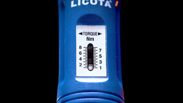 Отвертка динамометрическая 1/4", 1-8Nm