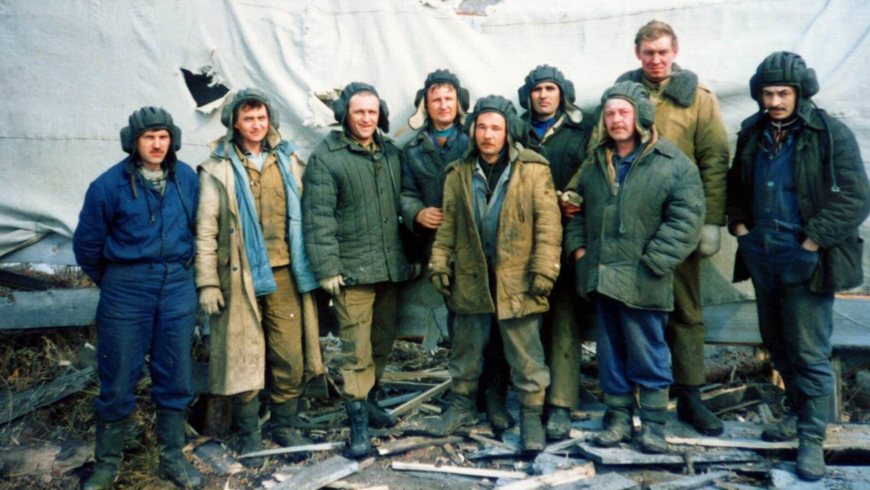 Периодические испытания танков Т-80У и Т-90 на полигон НТИИМ 1996 год