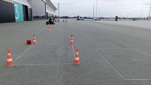 Gymkhana GP 2025 stage 2/ Nikishev Nikita Honda CB600F / heat 1 00.55.31
