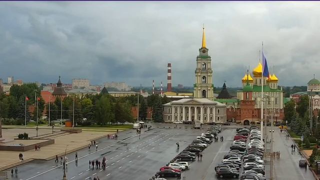 Тула после дождя 14/06/2025 Площадь Ленина