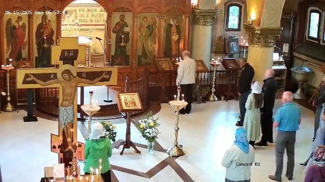 Божественная литургия. 15.05.2025 в 6-00.