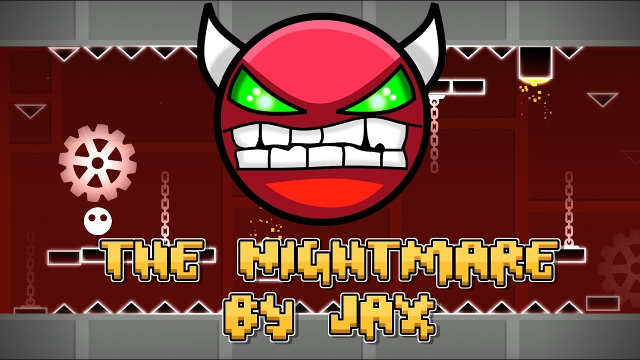 THE NIGHTMARE (EASY DEMON) - 100% | Geometry Dash | Самый лёгкий Демон!