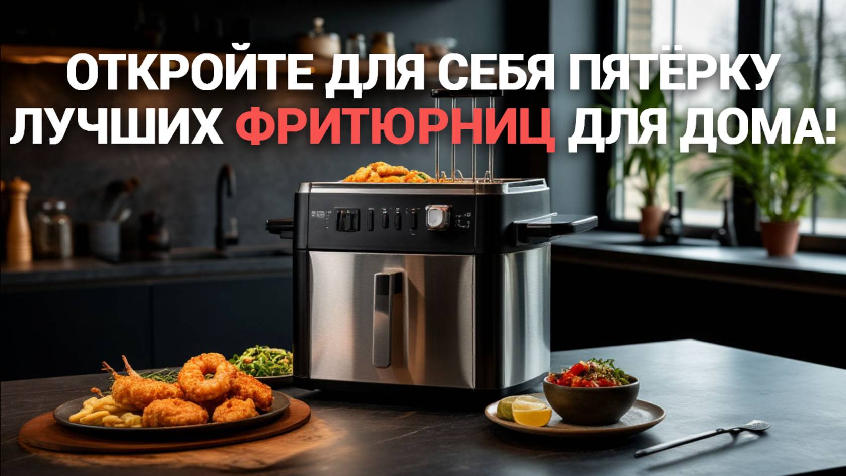 Лучшие фритюрницы 2025 года! 📊 ТОП-5, которые сделают ваши блюда неповторимыми!