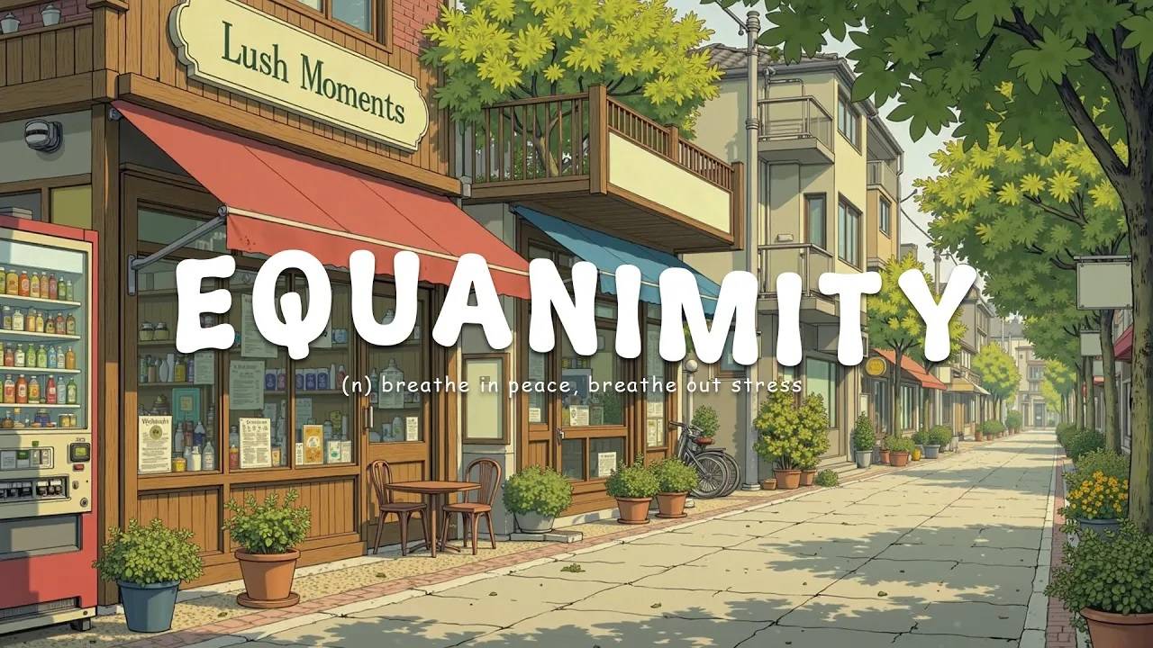 equanimity breathe in peace, breathe out stress   a calm playlist for you