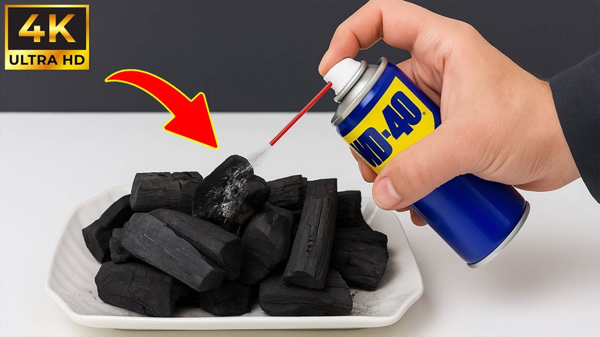 Смешайте WD 40 с древесным углем😱!! Я делаю их сам и превращаю в доллары