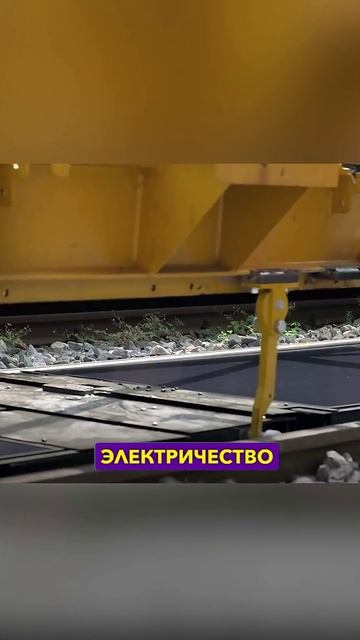 Солнечные панели на железной дороге