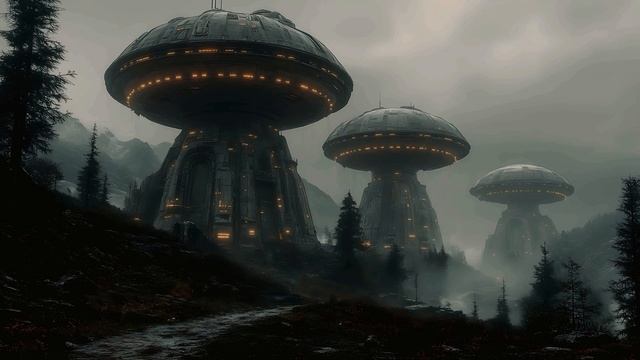 Alien Observation ｜ Dark SciFi Ambient Music ֎ Atmospheric Drone Soundscape
