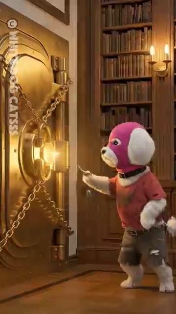 Кот на банановом самолете разрушил танк-яблоко, построенный бедной собакой и ее щенком