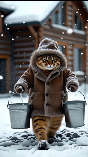 Загородная жизнь одного кота.