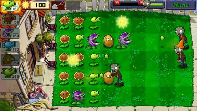 GameMix: Моя армия растений против сотен зомби