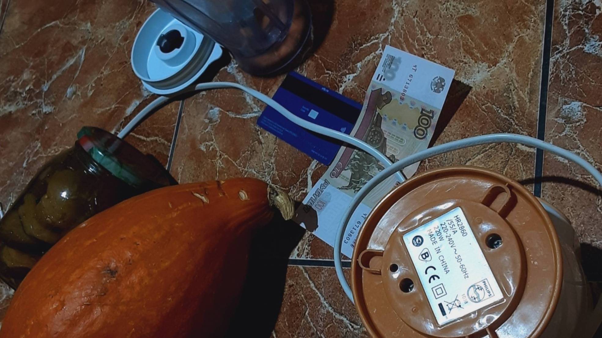 Мини-блендер Philips HR2860 и плацинды по-полтавски на рассоле с тыквой 08.01.2025