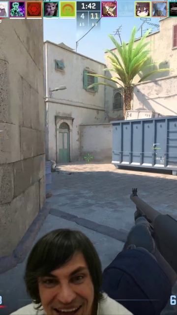 Будни КСера день 1 #игры #gaming #game #games #reaction #emotion #игры #counterstrike2