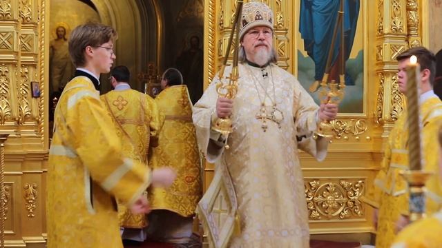 Архиерейское богослужение в Неделю 1-ю по Пятидесятнице, Всех святых. Рязань, 2025 г.