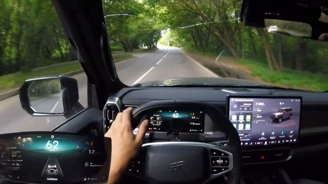 Jetour T2 с автоматической трансмиссией - лучшая тяга, напористый разгон от 0 до 100