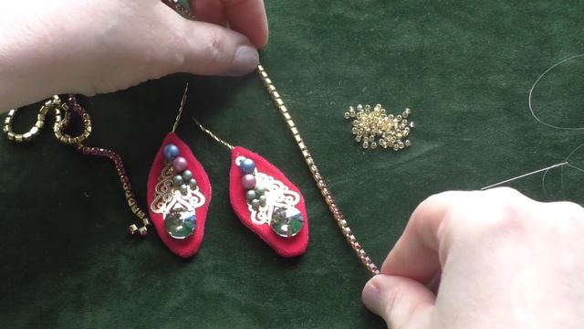 МАСТЕР-КЛАСС БРОШЬ ЦИКАДА. Вышивка бисером с филигранью /MASTER CLASS BROOCH cicada. Beadwork.