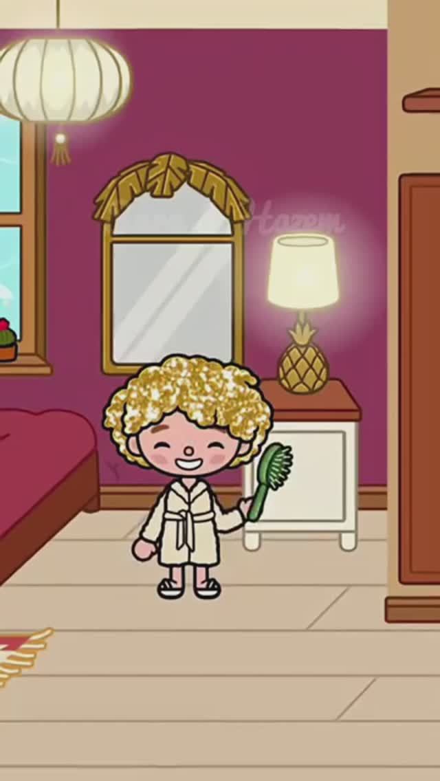 SHORTS ТОКА БОКА СЕРИАЛ золотые волосы