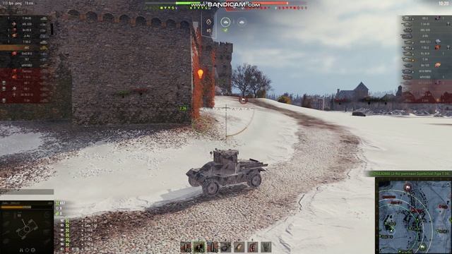 58 Бой в танчиках AEC Armoured Car