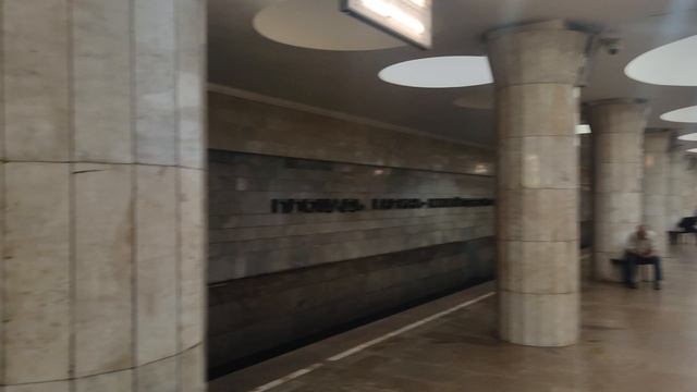 Станция метро Гарина-Михайловского. Новосибирск.