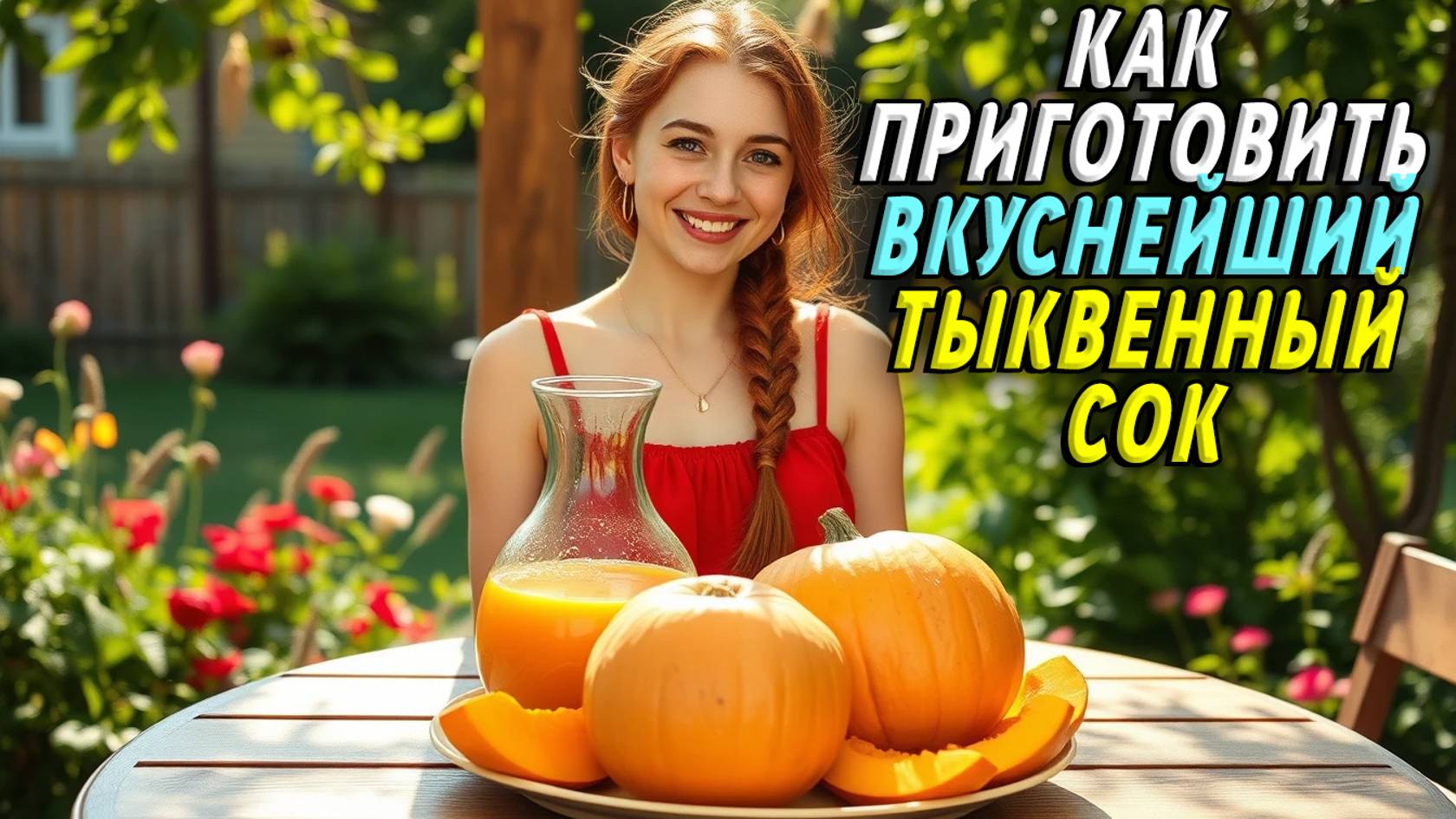 Как приготовить тыквенный сок