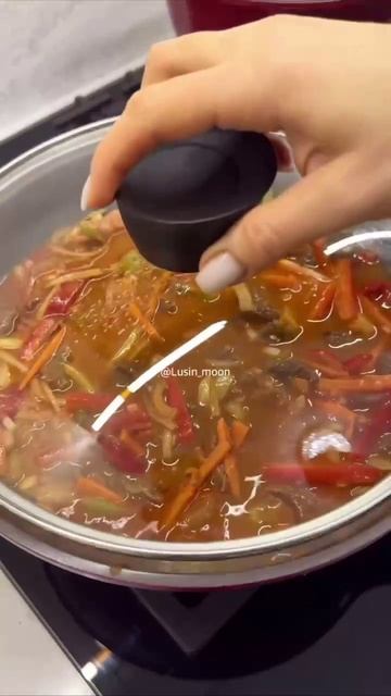 Вкуснейшая  подлива из говядина и овощей