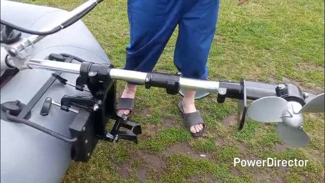 Лодка прима 280, на веслах и на моторе, триммер 3,3 лс