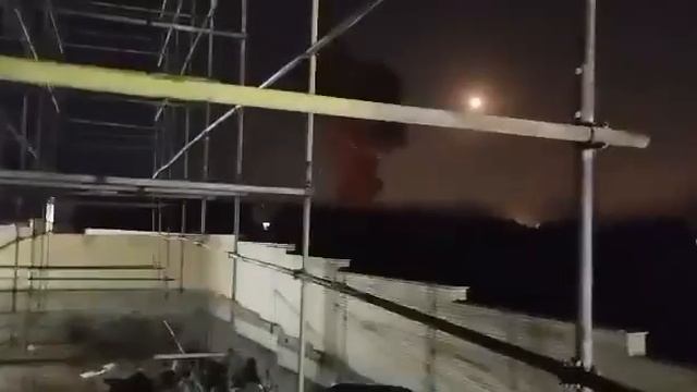 Прилет по иранскому объекту в Карадже !!!