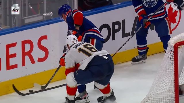 Panthers' Sam Reinhart Quiets Rogers Place Crowd With Quick Goal