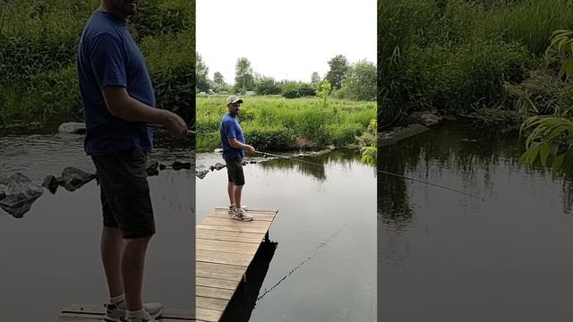 На рыбалке с детьми 🐟