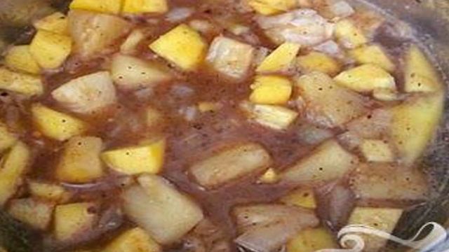 Чатни из манго и ананаса