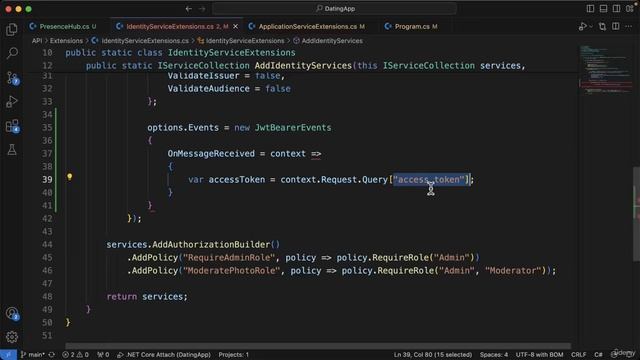 218 - Authenticating to SignalR