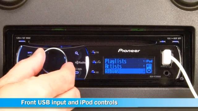 Pioneer DEH-P7200HD CD Receiver Display and Controls Demo Crutchfield Video [get-save.com]