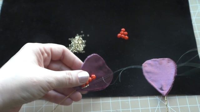 Брошь своими руками цветок Ирис из бархата  Мастер класс  DIY