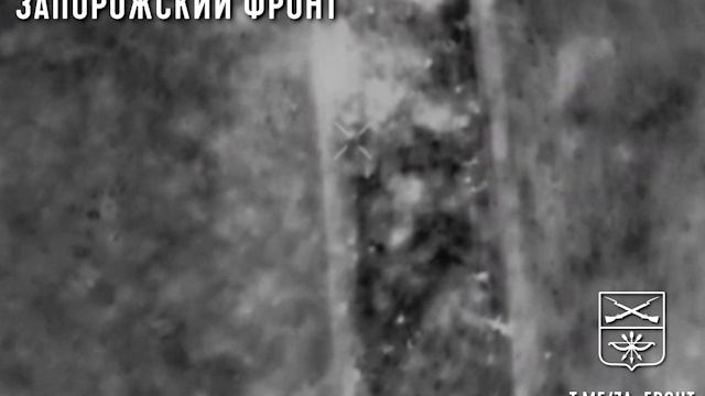 Дроновод 3-й штурмовой роты Перс на Запорожском направлении  ценой своей «птички» остановил «Б...