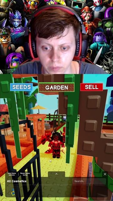 ROBLOX GROW A GARDEN ДЕКОРЫ #denisenplay #roblox