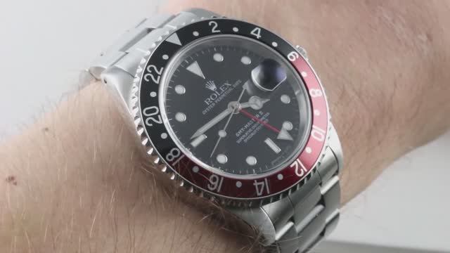 Rolex GMT-Master II “COKE” Bezel ref.16710