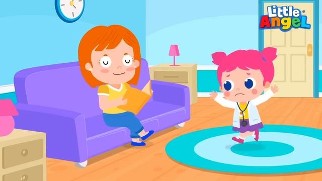 Little Angel - Какой Это Цвет Песенка - Игра   Развивающие Мультики Для Дошкольников   Little Angel