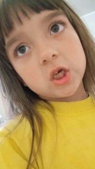 Вчера у Вики была температура это ее ролик после болезни.