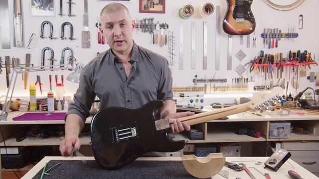 Отстройка электрогитары Stratocaster своими руками. Показываю по шагам. | Ремонт гитар |