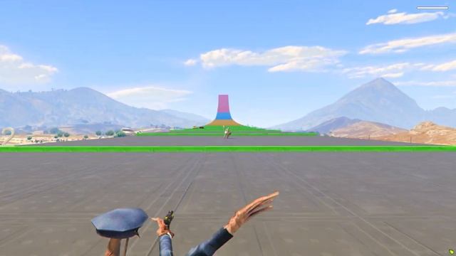 FlazinHOW FAR THE LIGHTNED CARTOON PYRAMID HEAD CAN GET UP! - EXPERIMENT GTA 5 ONLINE