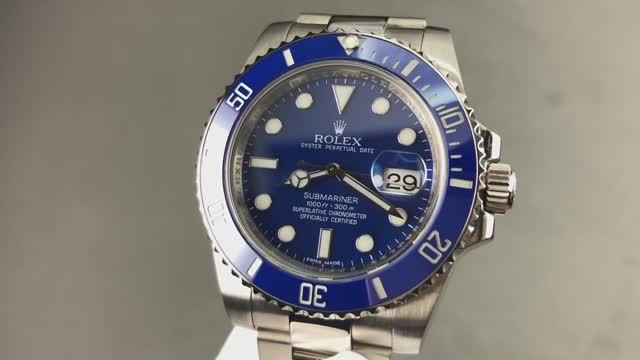 Rolex Submariner Date ＂Smurf＂ ref.116619LB