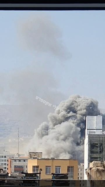 🇮🇱💥🇮🇷 В Тегеране атакованы системы ПВО, Министерство разведки, штаб-квартиры КСИР и полиции !!!