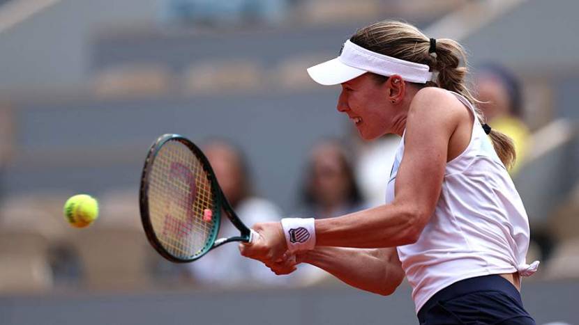 Российская теннисистка Александрова вышла в четвертьфинал турнира WTA