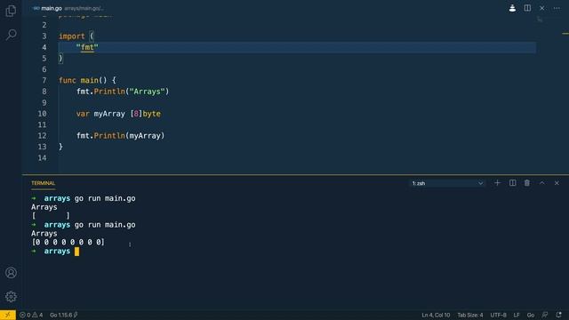 02 - Arrays Overview